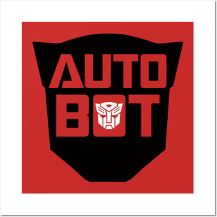 Transformers Autobot Logo Symbol Posters and Art